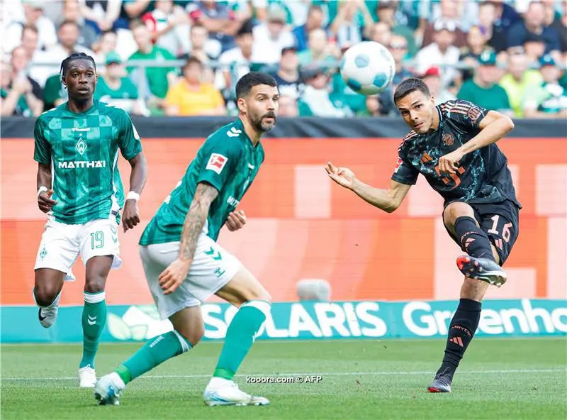 بايرن ميونيخ يقسو على فيردر بريمن بخماسية .. في الدوري الألماني