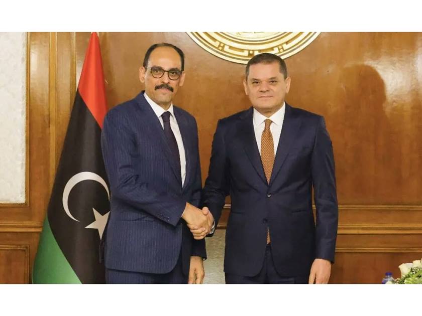 رئيس حكومة الوحدة الوطنية الليبية .. يلتقي رئيس المخابرات التركية