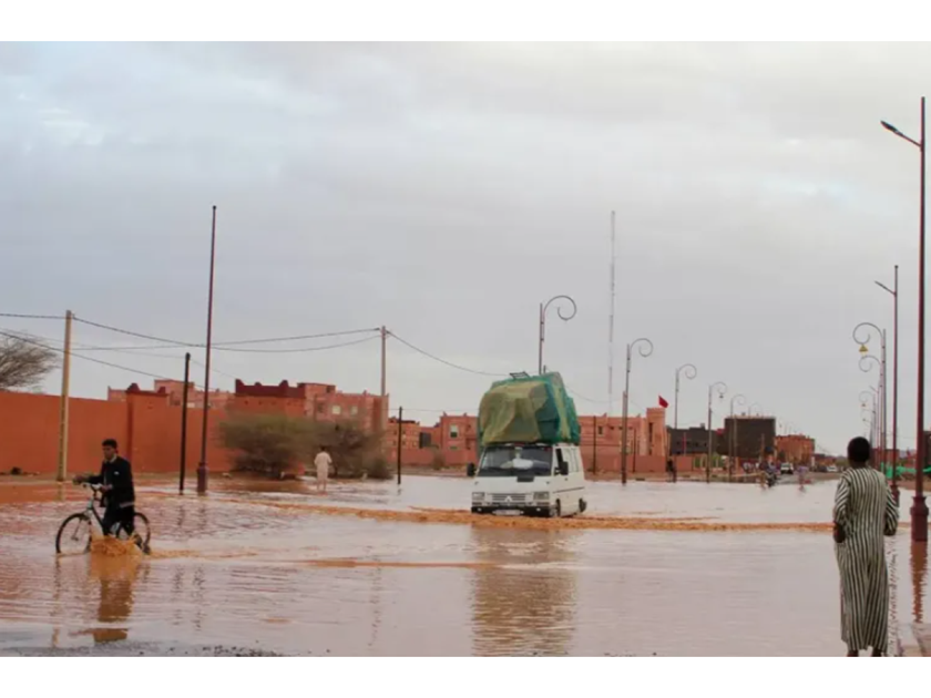 مصرع 4 أشخاص وفقدان 14 آخرين .. في فيضانات بجنوب المغرب