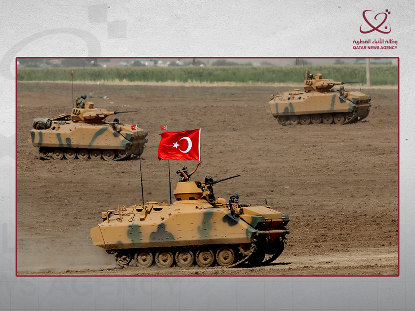 الدفاع التركية .. تعلن القضاء على ثلاثة مسلحين شمالي سوريا والعراق