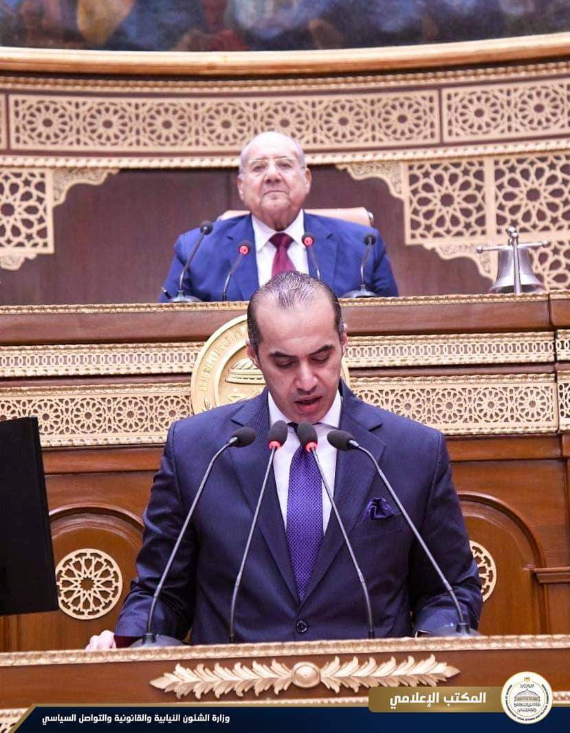 فوزى : "مجلس الشيوخ يبدأ دور الانعقاد الخامس برصيد ضخم من الإنجازات المستندة إلى الفكر المستنير”