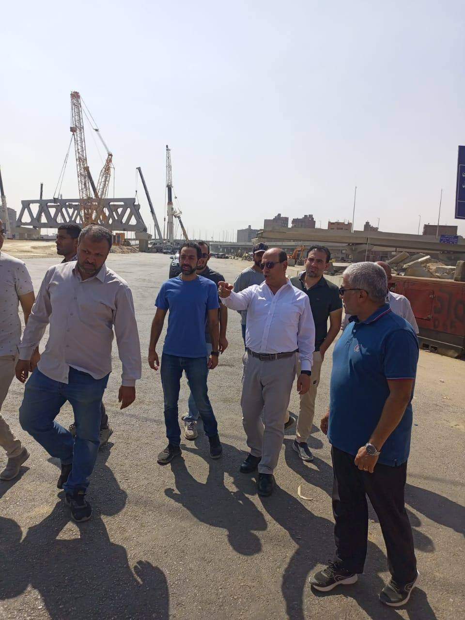 الشربينى : "عمرو بن العاص" ثاني محور مرورى حر بالجيزة..يربط بين الدائري الجنوبى والشمالى