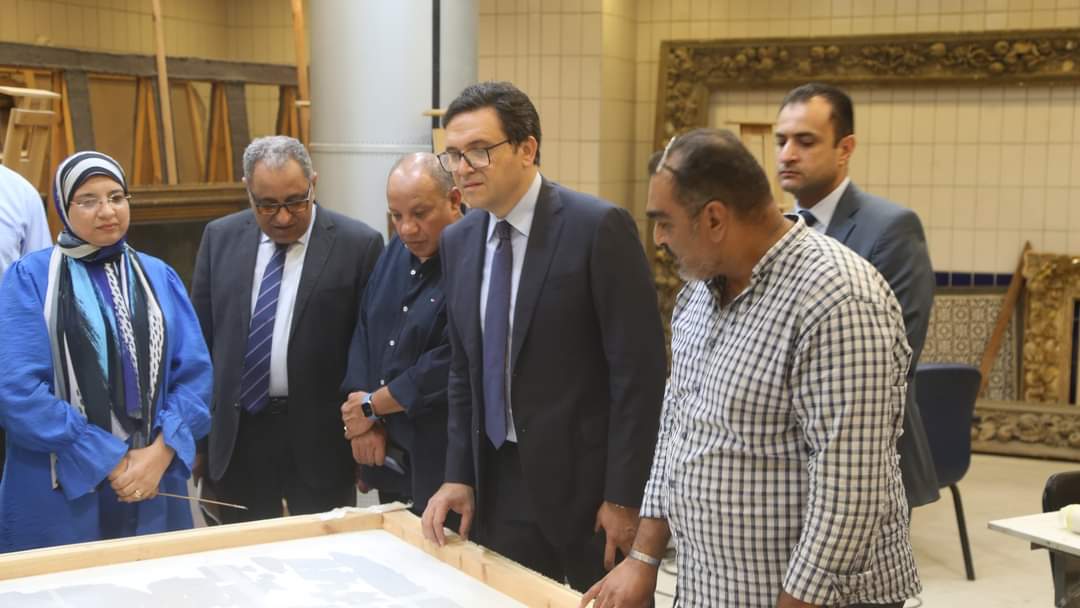 وزير الثقافة : مخازن متحف الجزيرة جزء أصيل من التراث المصرى 