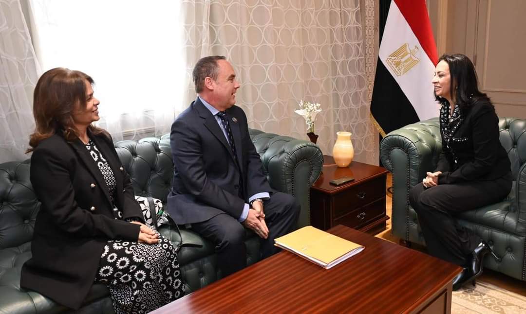 وزيرة التضامن تلتقى الممثل المقيم الجديد لصندوق الأمم المتحدة للسكان