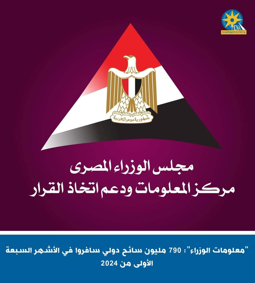 معلومات الوزراء": 790 مليون سائح دولى سافروا فى الأشهر السبعة الأولى من 2024