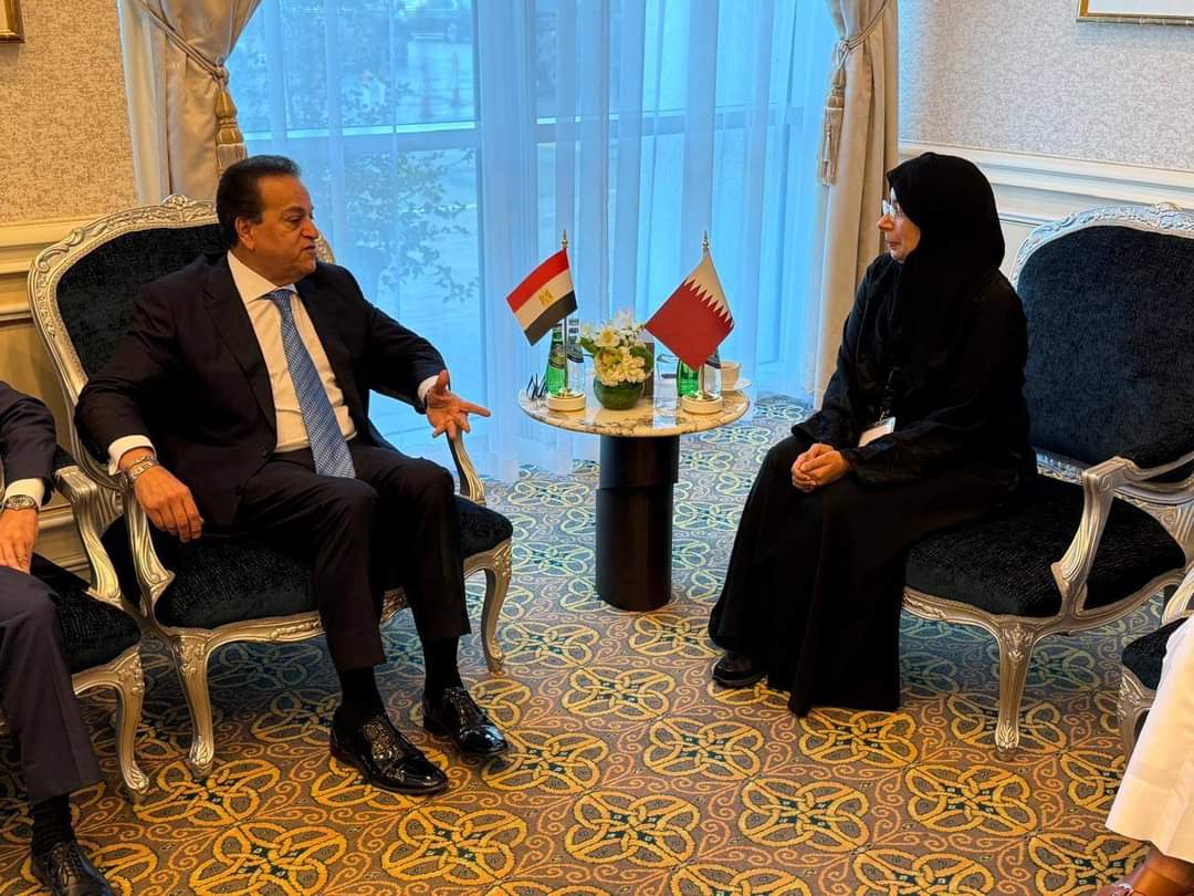 تعاون مصرى وقطرى لمواجهة التحديات الصحية الإقليمية والدولية