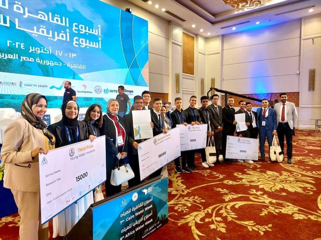 وزير التعليم يهنئ طلاب مدارس STEM الفائزين في مسابقة "Young Water Inventors