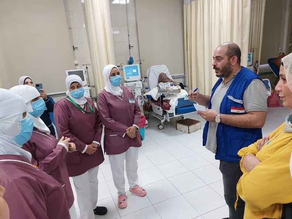 الصحة: فريق الحوكمة والمراجعة الداخلية يتفقد مستشفى حميات الإسماعيلية