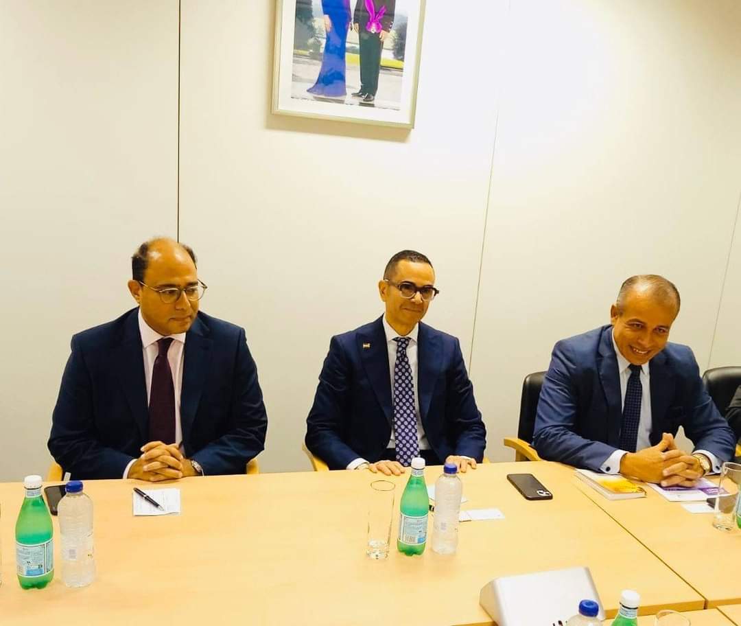 وزير الاستثمار يلتقى رئيس وكالة التجارة الخارجية البلجيكية