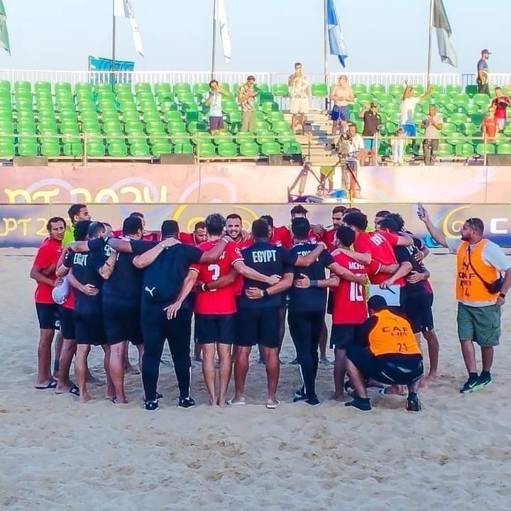 مصر تفوز على غانا 6-3 فى كأس الأمم الإفريقية للكرة الشاطئية