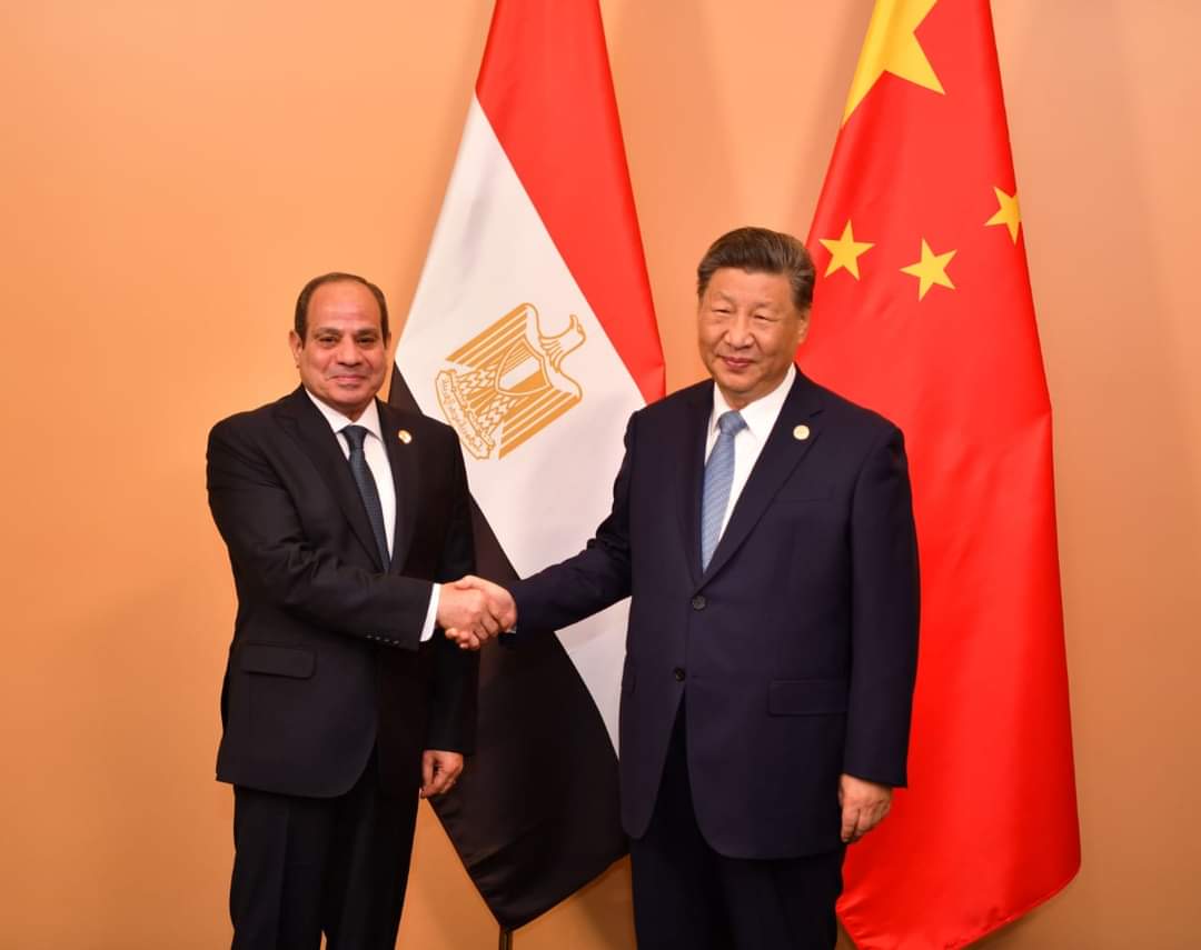 الرئيس : كل التقدير لمشاركة الصين العديد من المشروعات الاقتصادية الكبرى بمصر