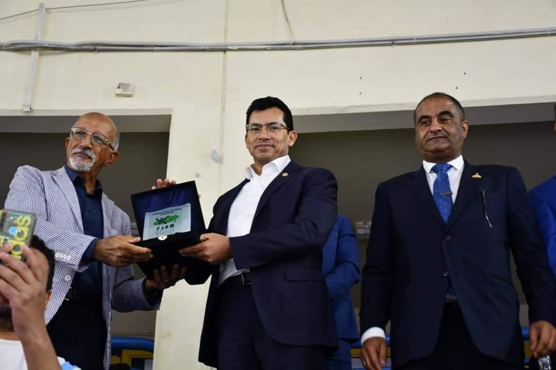 بحضور رئيس الإتحاد الدولى .. وزير الرياضة يفتتح بطولة العالم لكرة السرعة