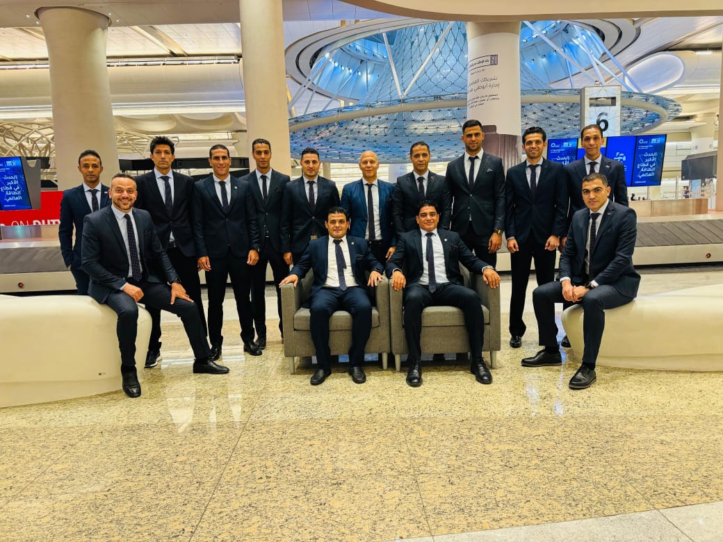 حكام السوبر المصرى..وصلوا الإمارات لإدارة المباريات
