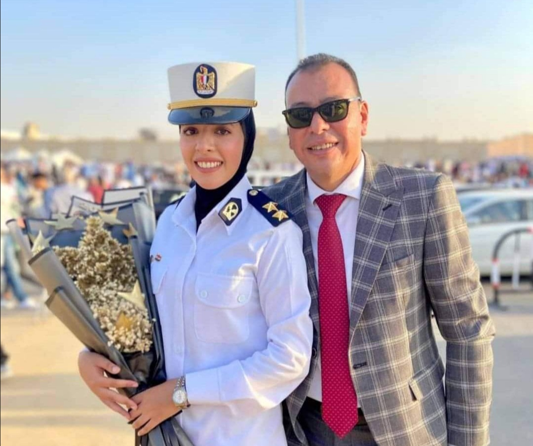 مبرووووك الملازم أول نغم أيسم الفخرانى