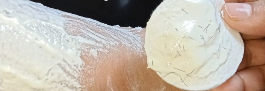 بمسحة واحدة.. وصفة الملح لإزالة الشعر الزائد من الوجه والجسم