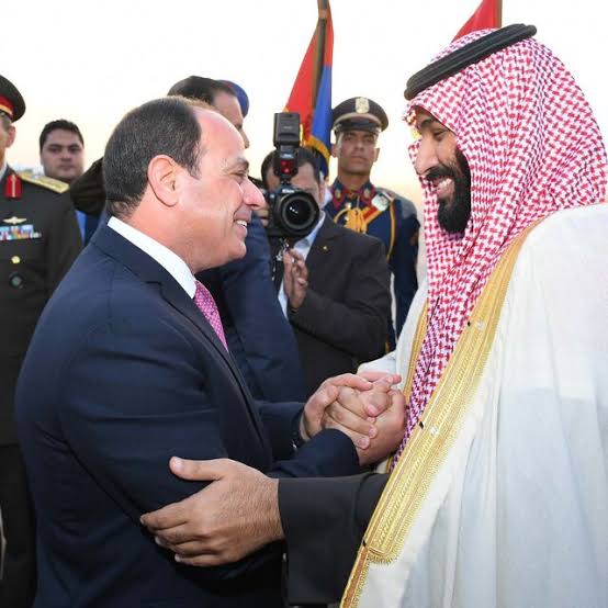 الرئيس السيسى يستقبل ولى العهد السعودى الأمير محمد بن سلمان