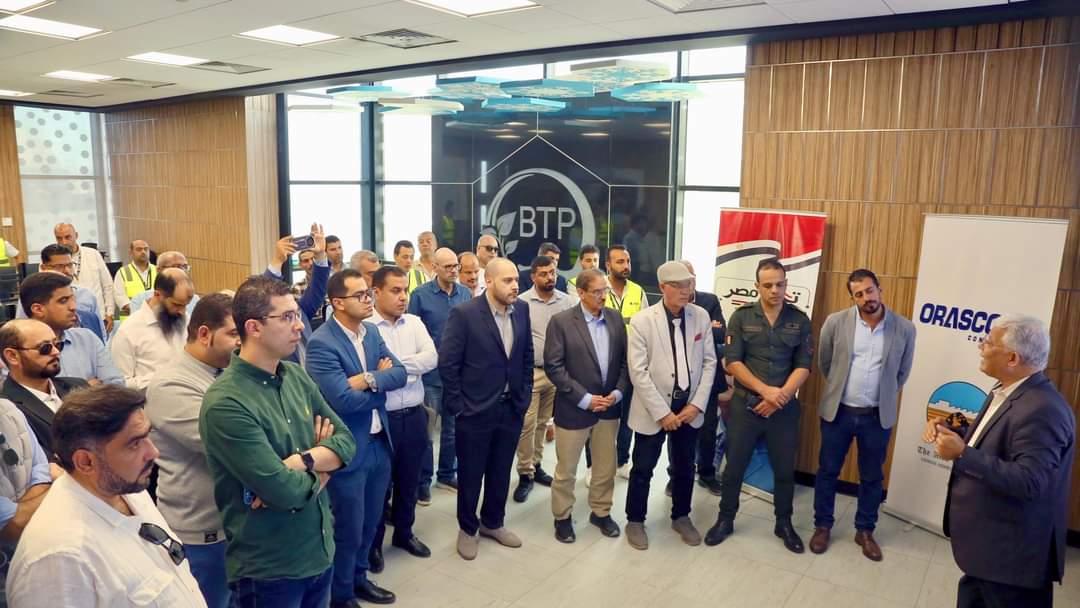 وفد سعودى يزور محطة بحر البقر لمعالجة مياه الصرف الزراعى