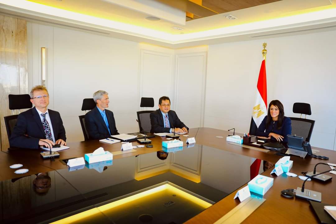 المشاط تستقبل وفد البنك الآسيوى للاستثمار فى البنية التحتية (AIIB)