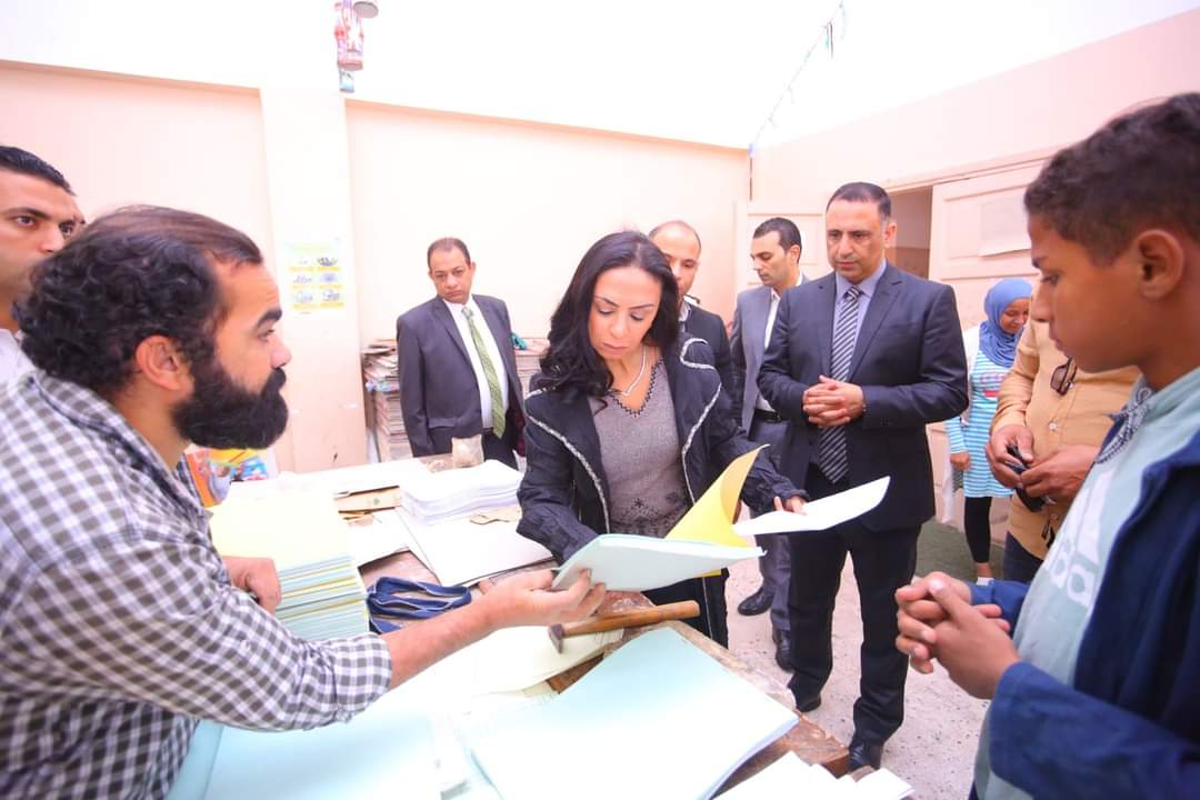 وزيرة التضامن تفاجئ مجمع الدفاع الإجتماعى لرعاية الأطفال بالإسكندرية