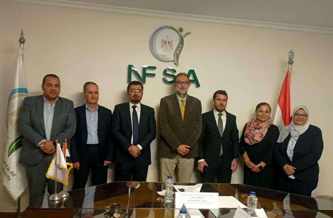 رئيس سلامة الغذاء يبحث مع وفد الثروة الحيوانية بكردستان تعزيز التعاون المشترك 