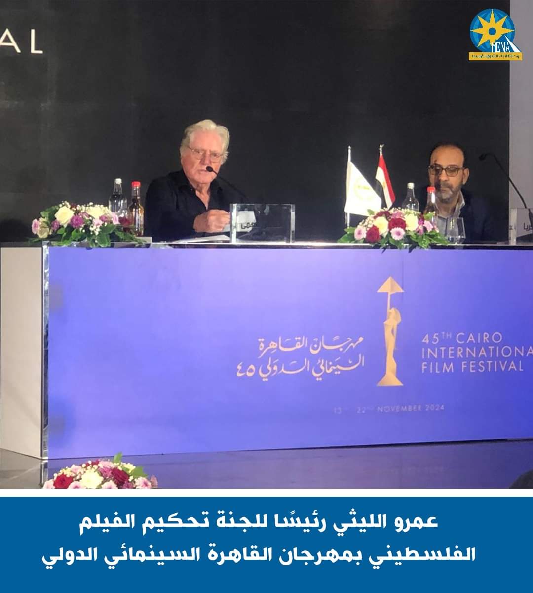 الليثى.. رئيسا للجنة تحكيم الفيلم الفلسطينى