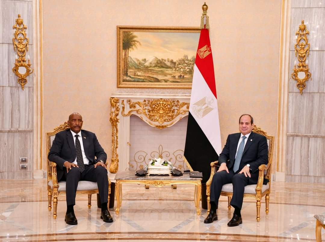 الرئيس.. للبرهان : استمرار الدعم المصرى للسودان الشقيق على المستويات كافة للخروج من الأزمة التى يمر بها