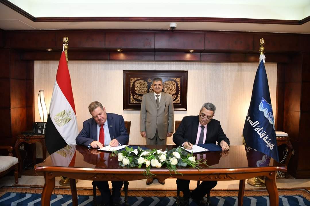 رئيس هيئة قناة السويس يشهد توقيع مذكرة تفاهم مع غرفة الملاحة الدولية