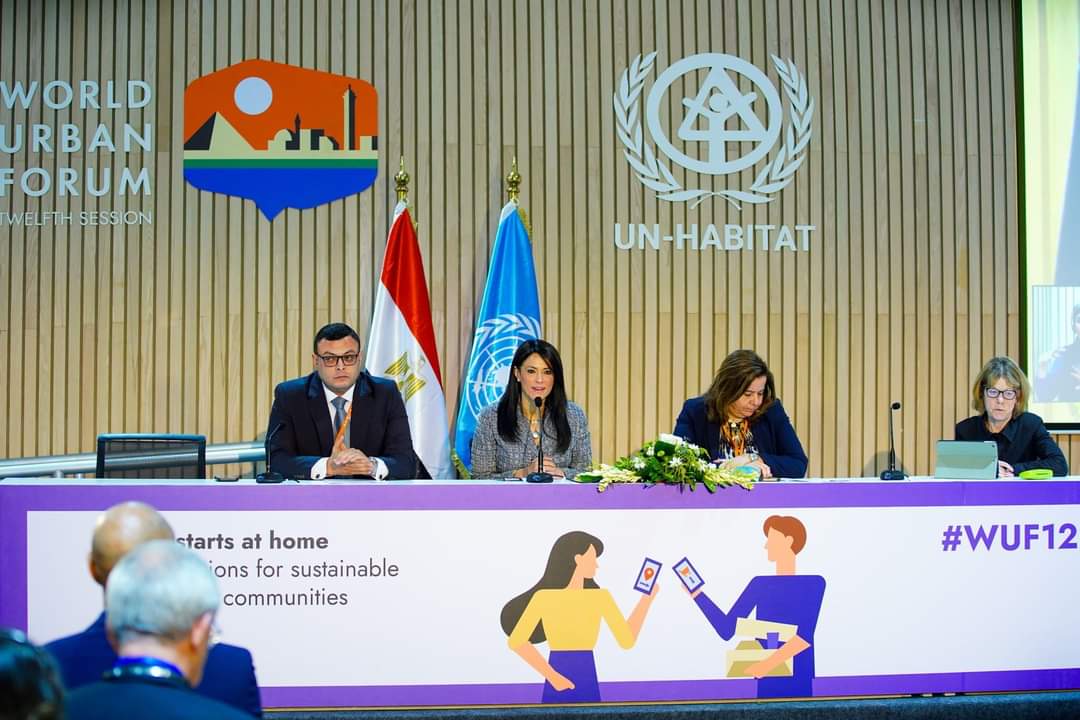 وزيرة التخطيط تشارك فى إطلاق استراتيجية العمران الأخضر 