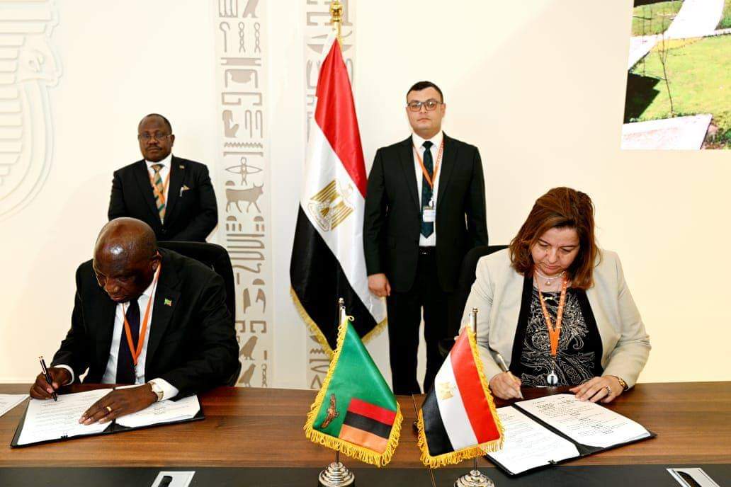 توقيع مذكرة تفاهم للتعاون الفنى مع زامبيا فى مجال تنفيذ إسكان لائق أخضر منخفض التكلفة