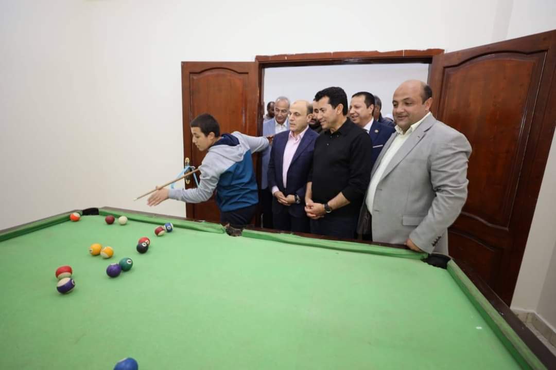 افتتاح مركز شباب الغنيمى .. بمدينة قلين