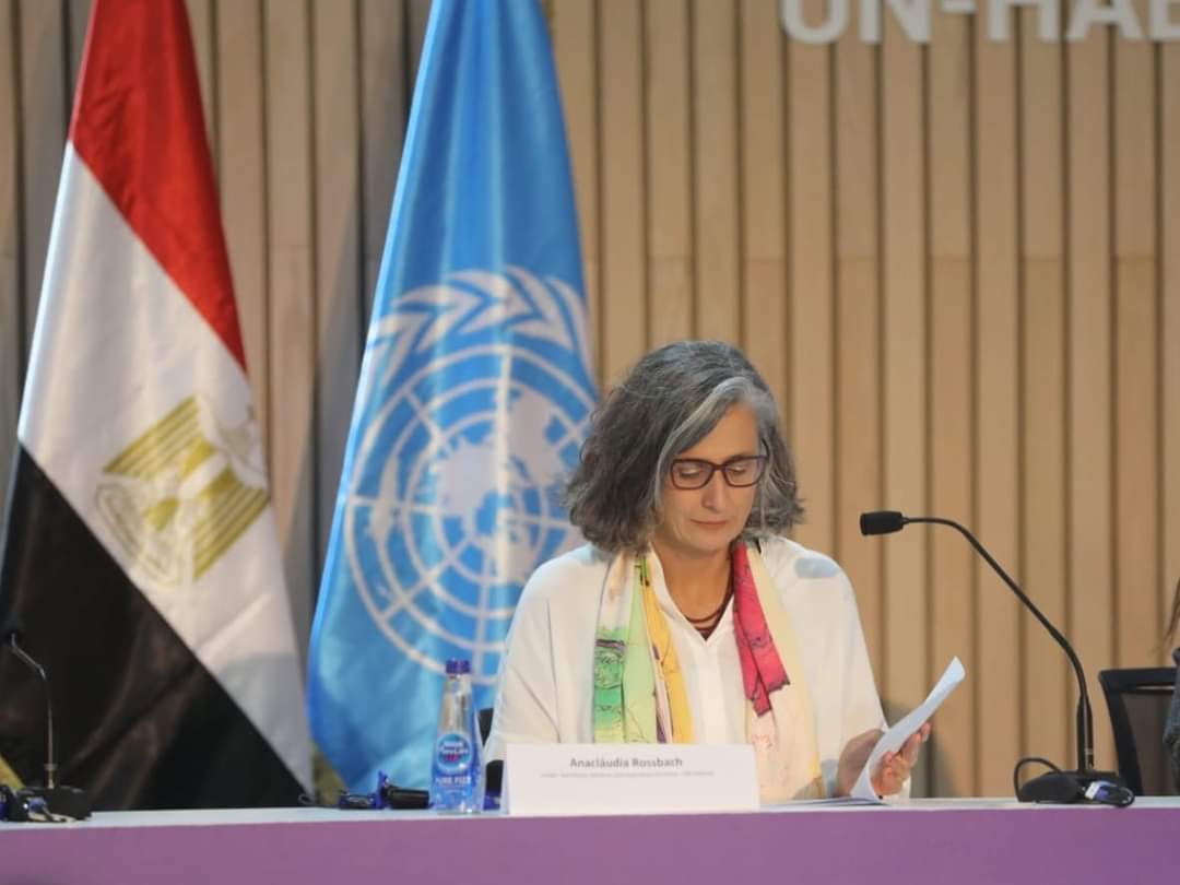 آنا كلوديا روسباخ : المنتدى الحضرى العالمى بالقاهرة ..حطم كل الأرقام القياسية