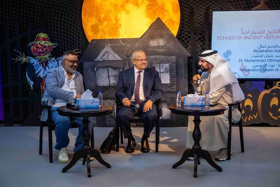 الخشت بـ"الشارقة للكتاب": العمل العلمى يخاطب العقل.. والدرامى يخاطب المخيلة