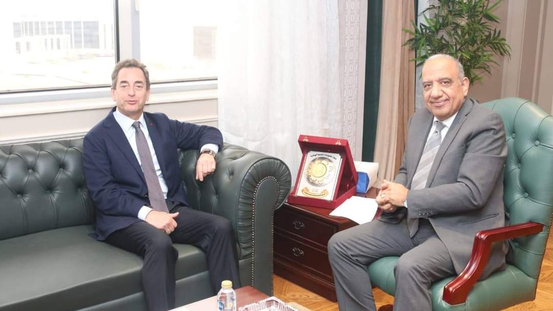 عصمت : توطين صناعة المهمات الكهربائية والاستفادة بالخبرات الفرنسية فى صناعة الخلايا الشمسية 