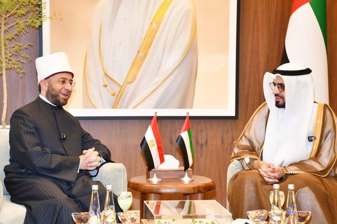 رئيس هيئة الشئون الإسلامية بالإمارات يشيد بالمحاور الاستراتيجية ال4لوزارة الأوقاف المصرية