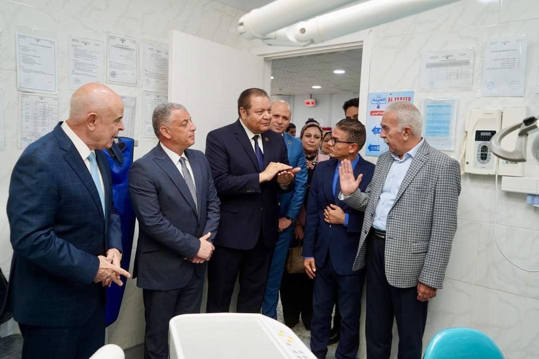 وفد هيئة الإعتماد والرقابة يزور المنشآت الصحية بالإسماعيلية