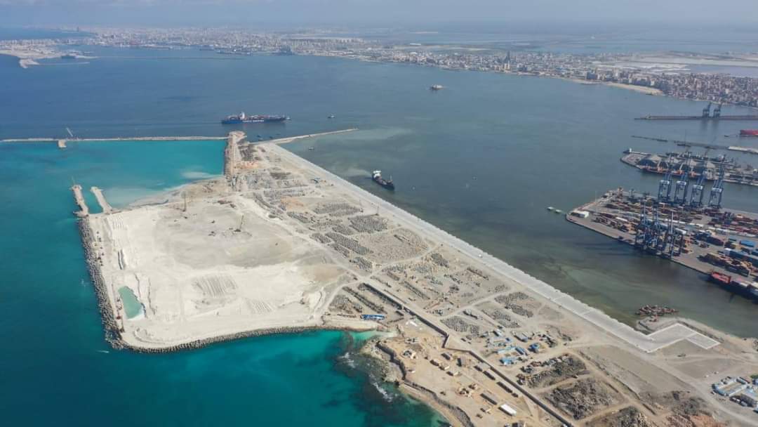 أحدث تصوير جوى لأعمال تنفيذ مشروع محطة تحيا مصر 2