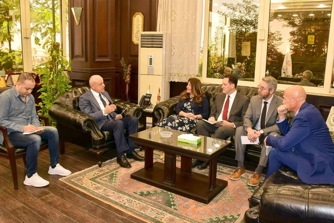 محافظ الأقصر يثمن جهود الوكالة الأمريكية للتنمية.. فى الموقع الأثرية 
