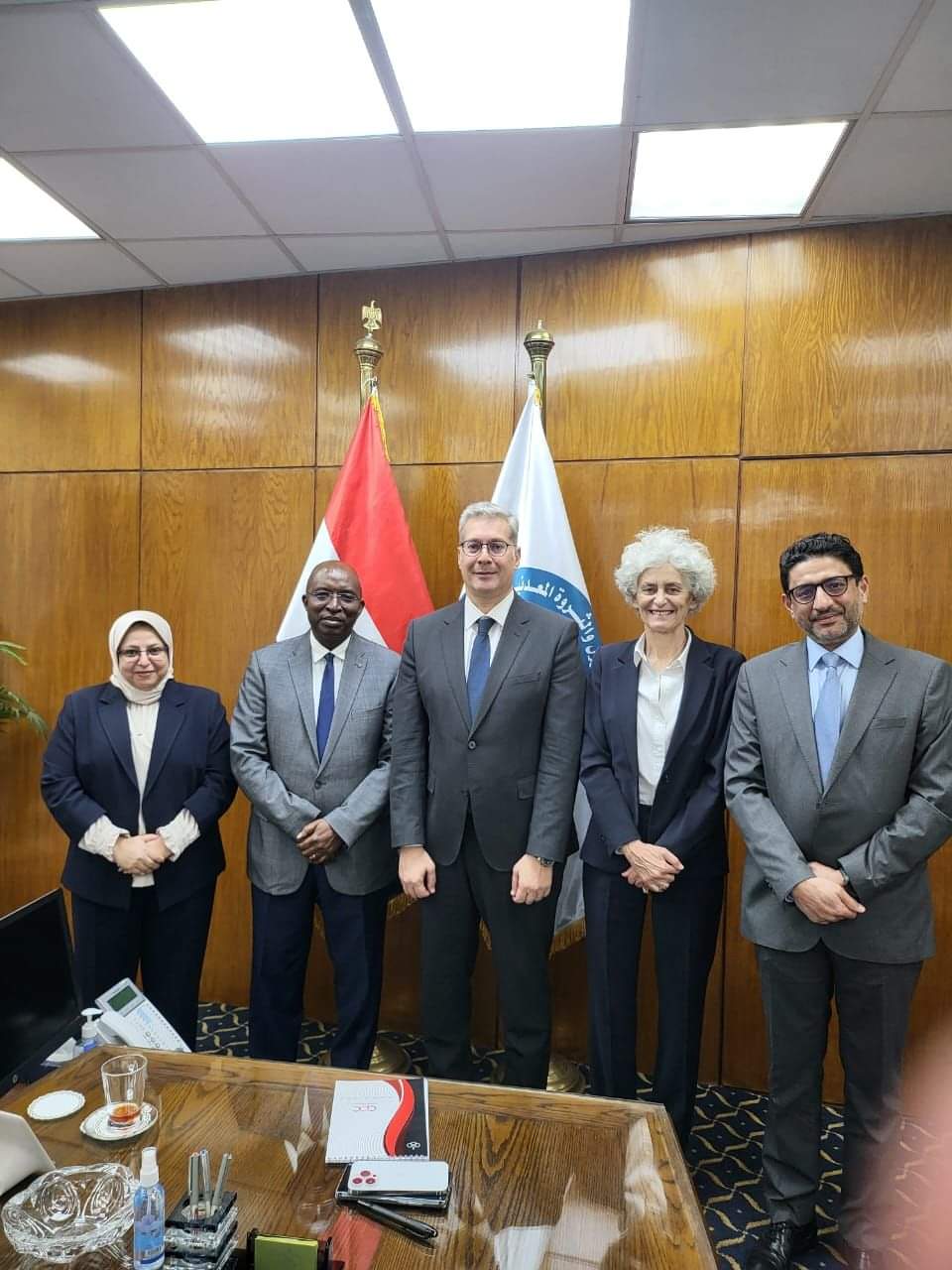 وزير البترول يستقبل وفد مؤسسة التمويل الدولية "IFC "