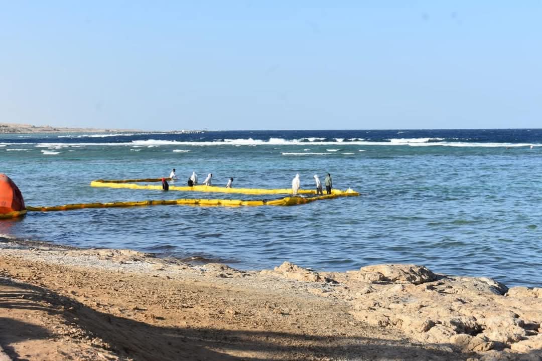 وزيرة البيئة تصل إلى البحر الأحمر لمتابعة حادث شحوط سفينة الشحن بالقصير