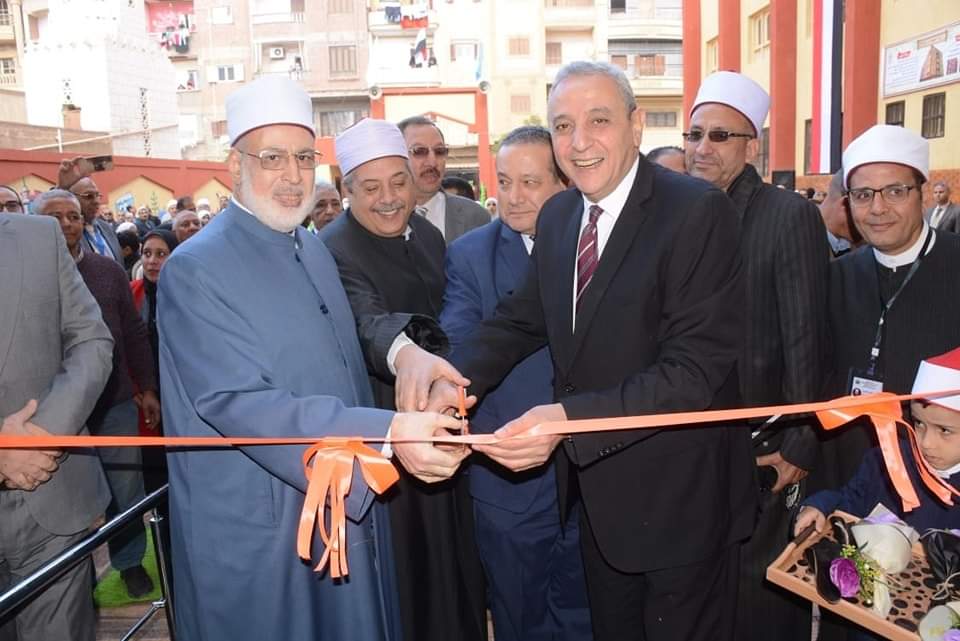 وكيل الأزهر ومحافظ الغربية يفتتحان معهد "محلة زياد" الدينى 