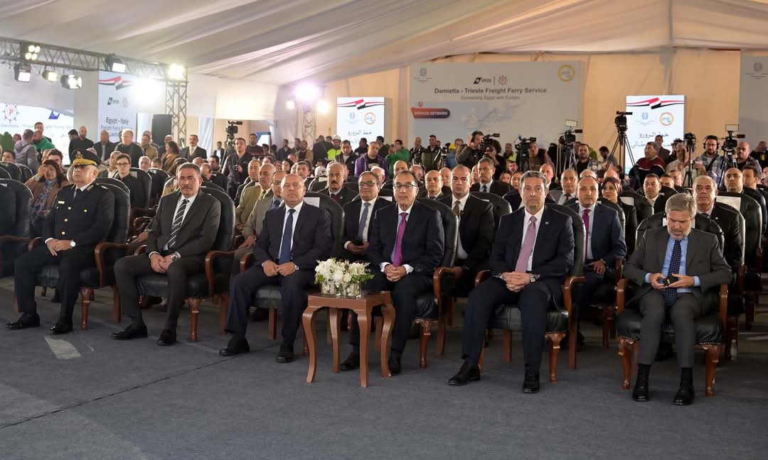 تشغيل وإطلاق الرحلة الأولى لخط الرورو المصرى / الإيطالى
