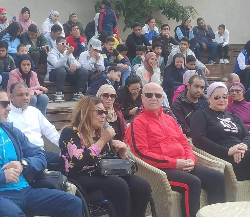 "القومي للأشخاص ذوى الإعاقة" يشارك في "ماراثونت" بمركز شباب الجزيرة