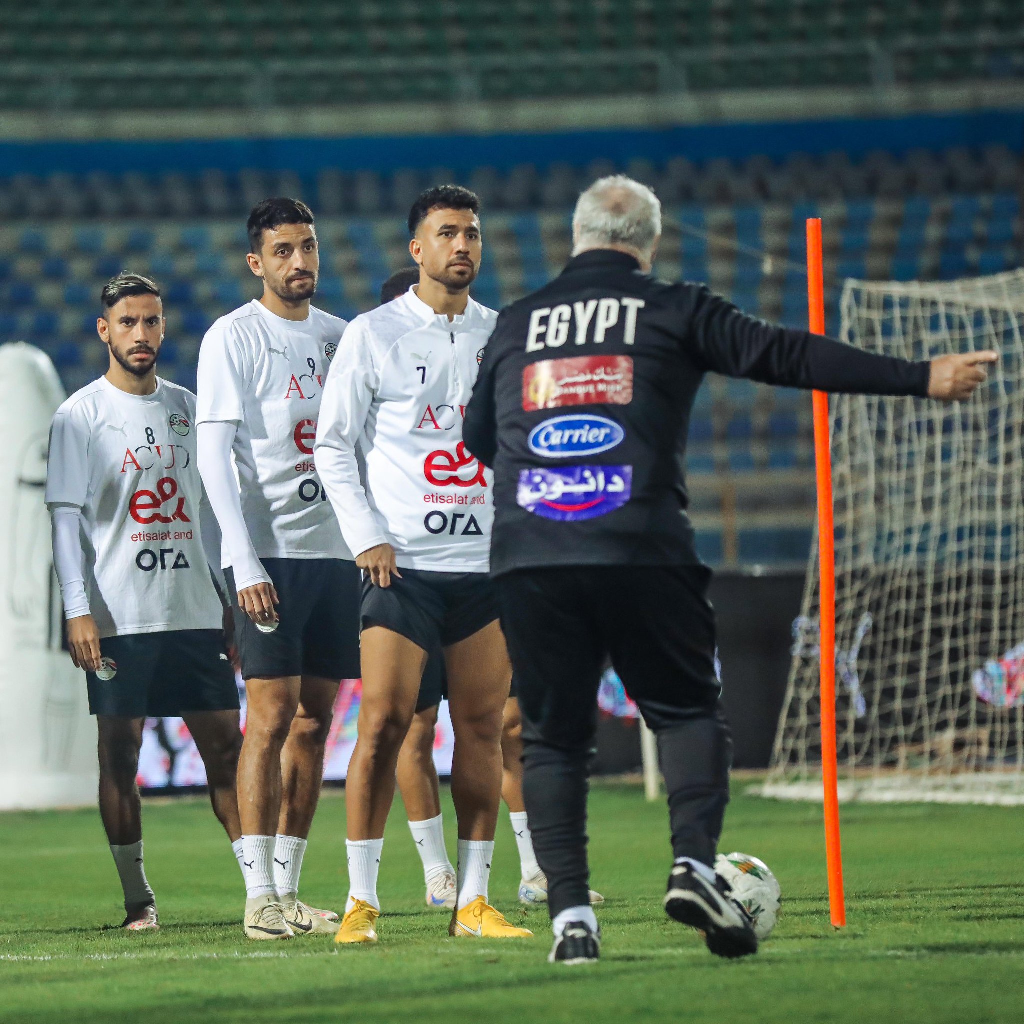 حسام حسن يمنح الفرصة لبدلاء منتخب مصر أمام بتسوانا
