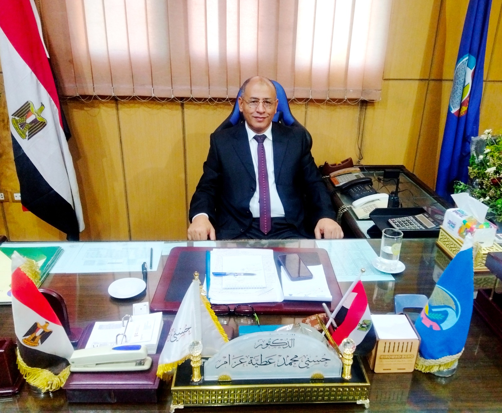 زراعة البحيرة .. تكرم 4 موظفين عن شهر نوفمبر