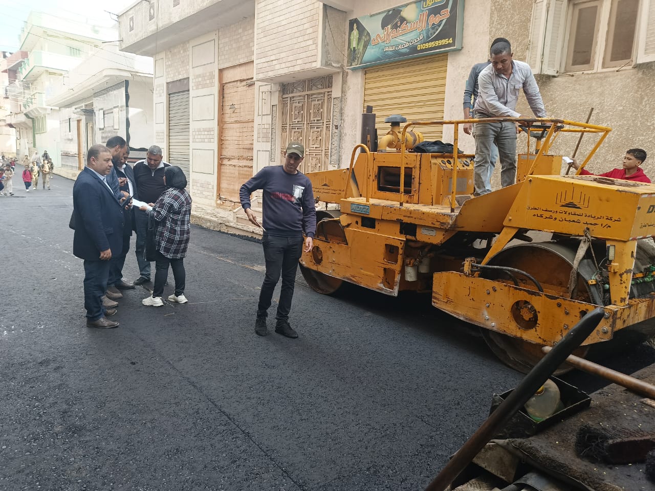 محافظ البحيرة .. رفع كفاءة الطرق بالمحافظة