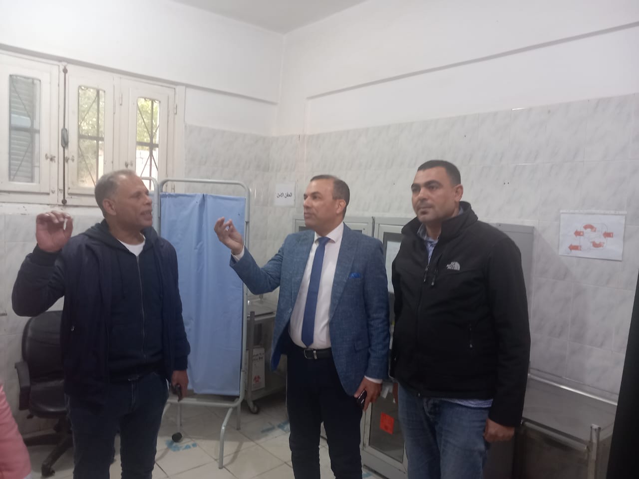 وكيل صحة البحيرة ..  يتفقد مركز صحة ألاسرة بإدكو