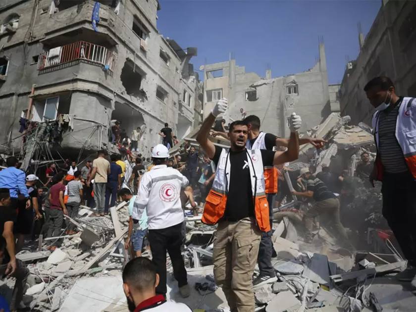 استشهاد 11 فلسطينيا .. في قصف للاحتلال الإسرائيلي على عدة مناطق بقطاع غزة