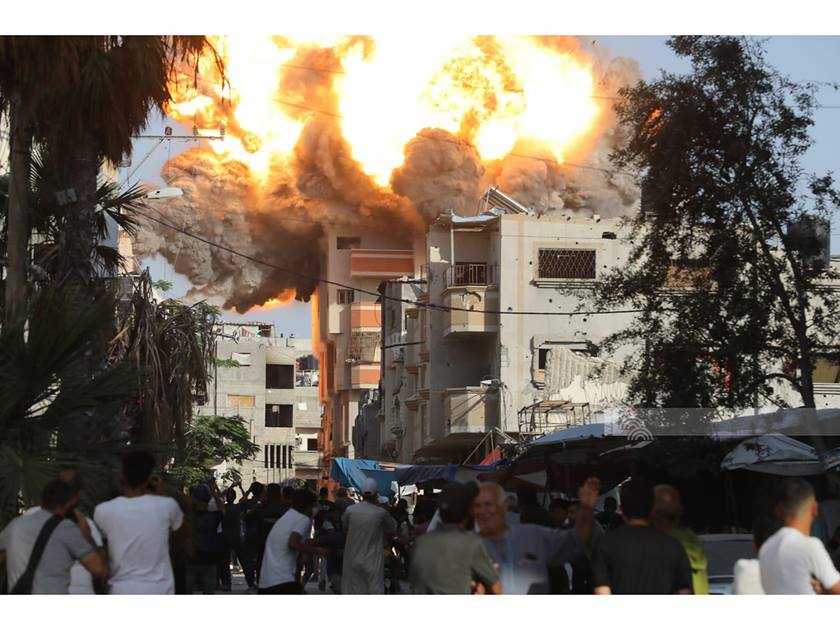 14 شهيدا .. في قصف إسرائيلي متواصل على  مناطق بقطاع غزة