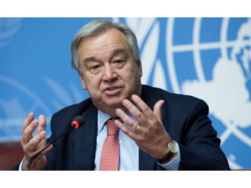 غوتيريش: الأمم المتحدة ستواصل التضامن .. مع الشعب الفلسطيني
