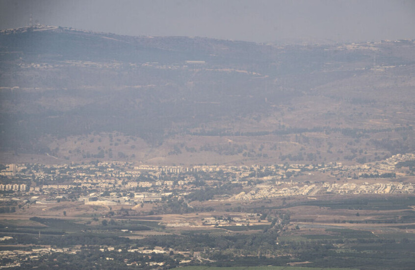 الجيش الإسرائيلى ينشر حواجز طرق على طول مرتفعات الجولان